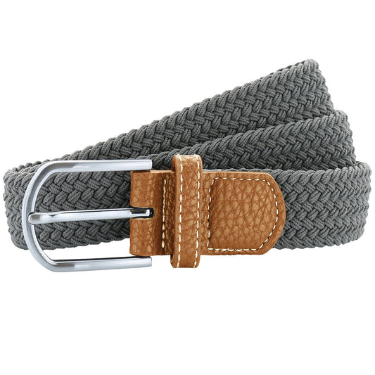 Braid stretch belt