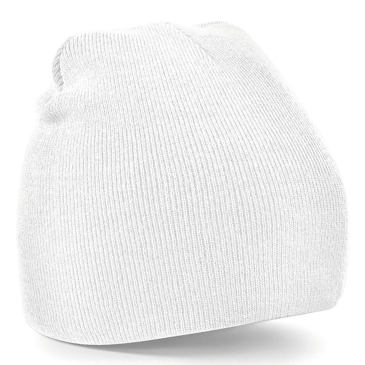 Two-tone pull-on beanie