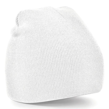 Two-tone pull-on beanie