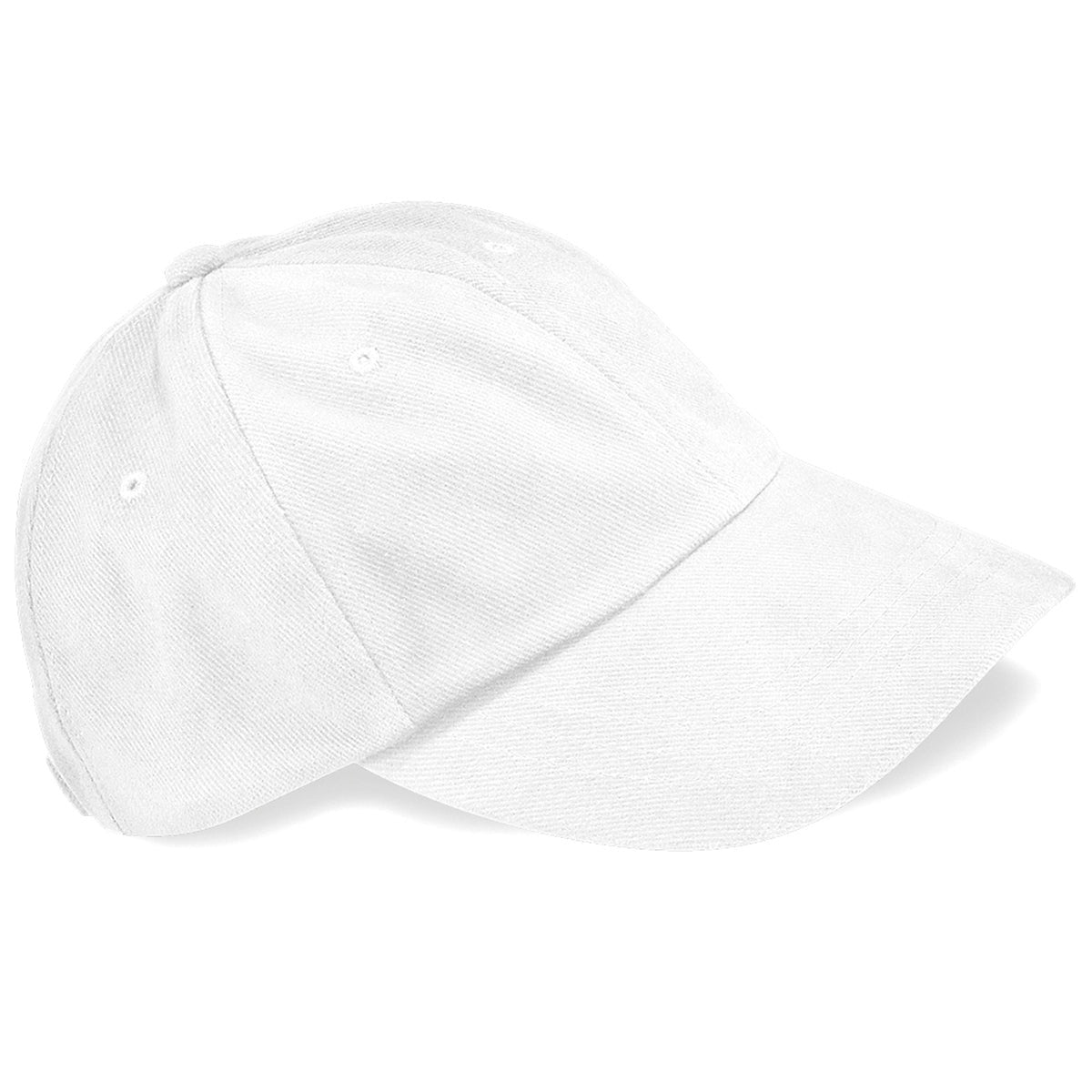 Low-profile heavy brushed cotton cap