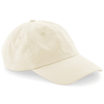 Low-profile 6-panel dad cap