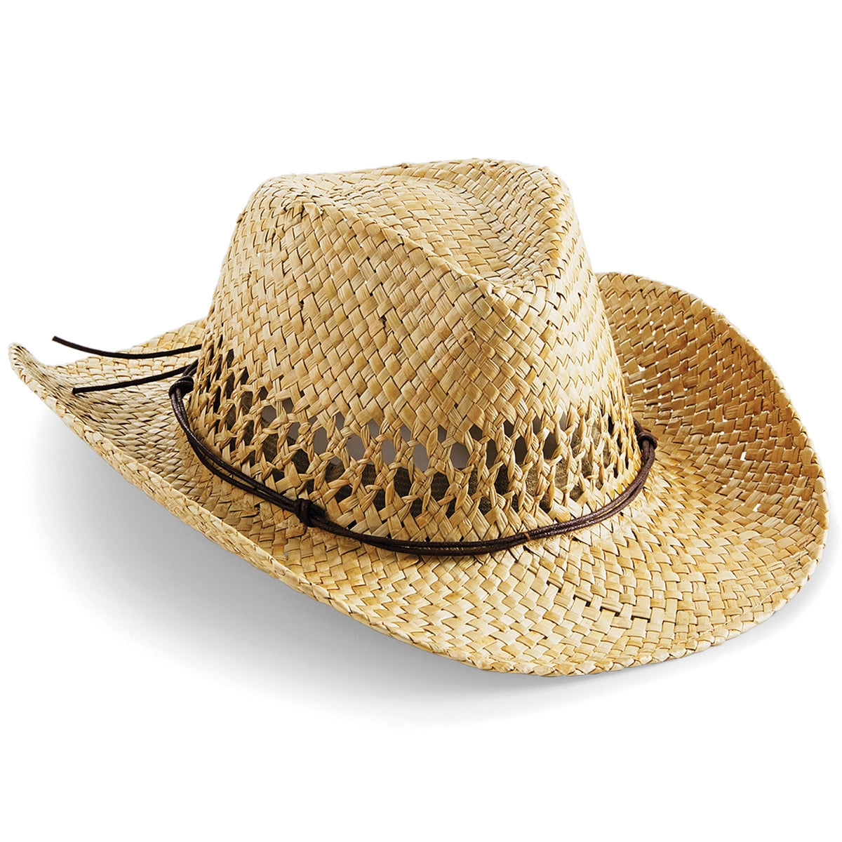 Straw cowboy hat