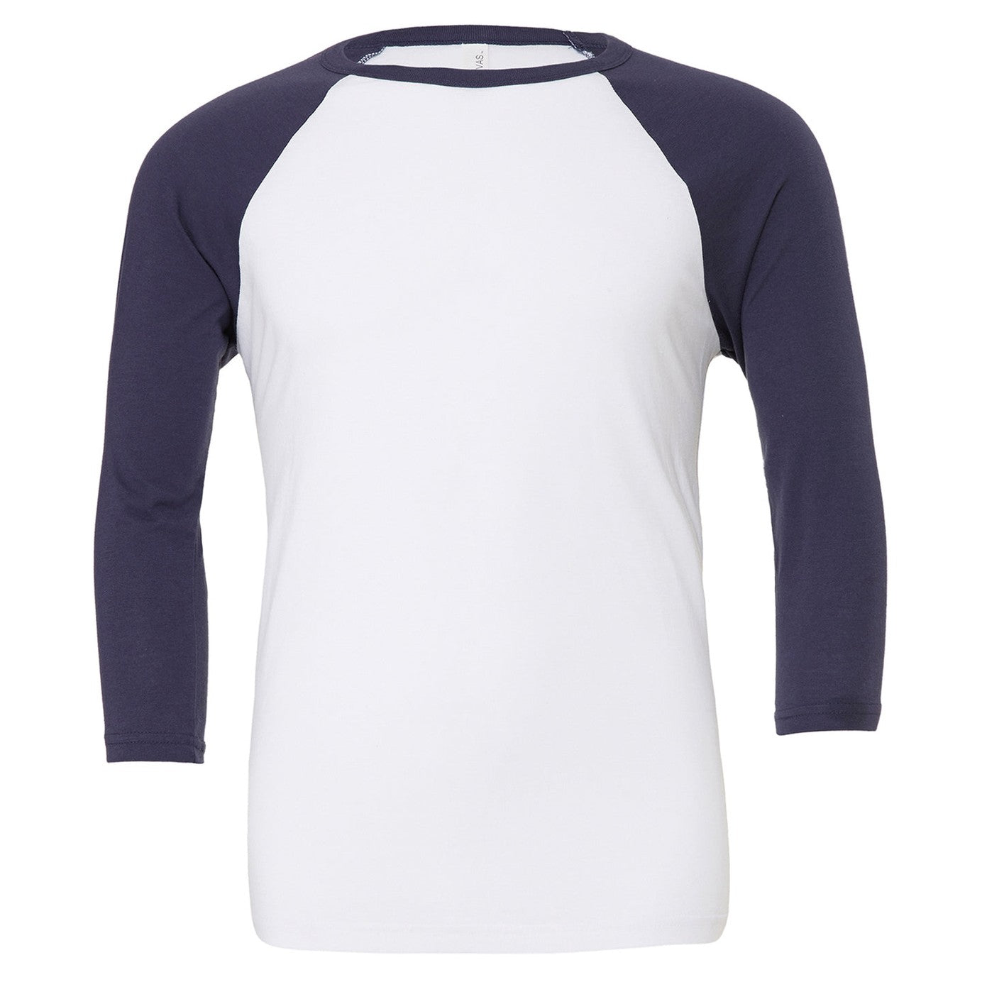 Unisex triblend ¾ sleeve baseball t-shirt