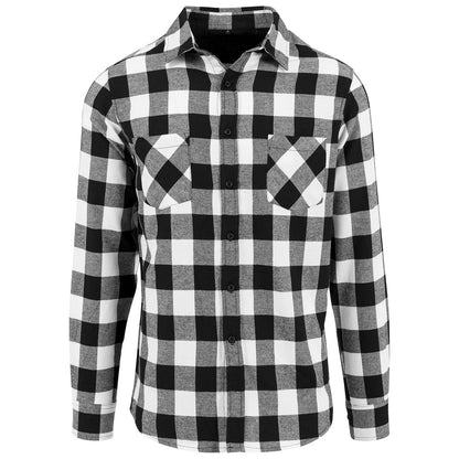 Checked flannel shirt