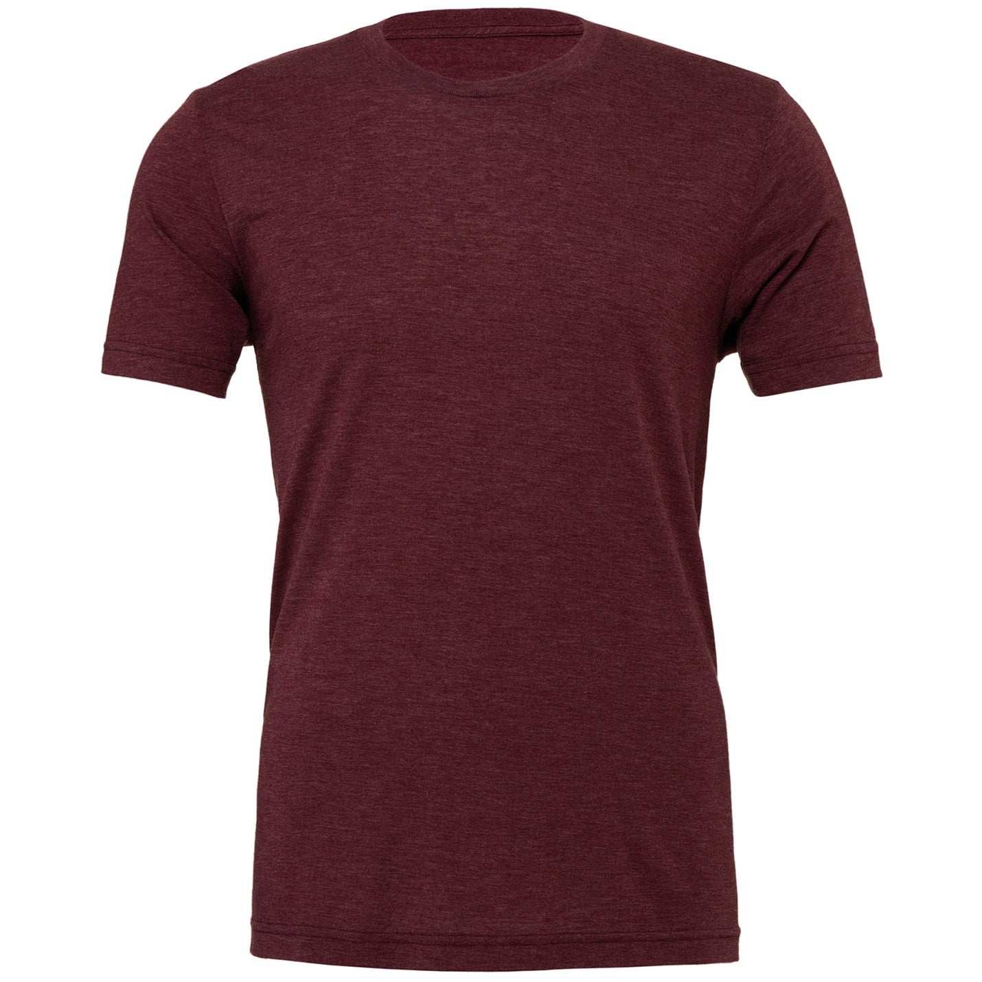Unisex triblend crew neck t-shirt