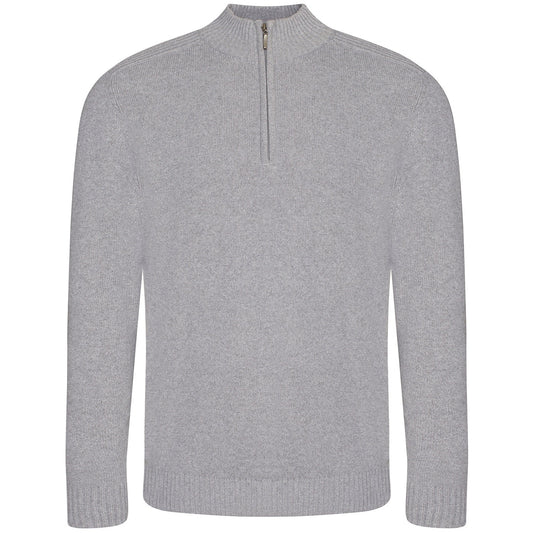 Wakhan ¼ regen zip knit sweater