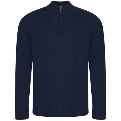 Wakhan ¼ regen zip knit sweater