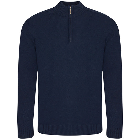 Wakhan ¼ regen zip knit sweater