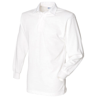 Long sleeve plain rugby shirt