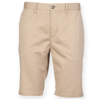 Stretch chino shorts