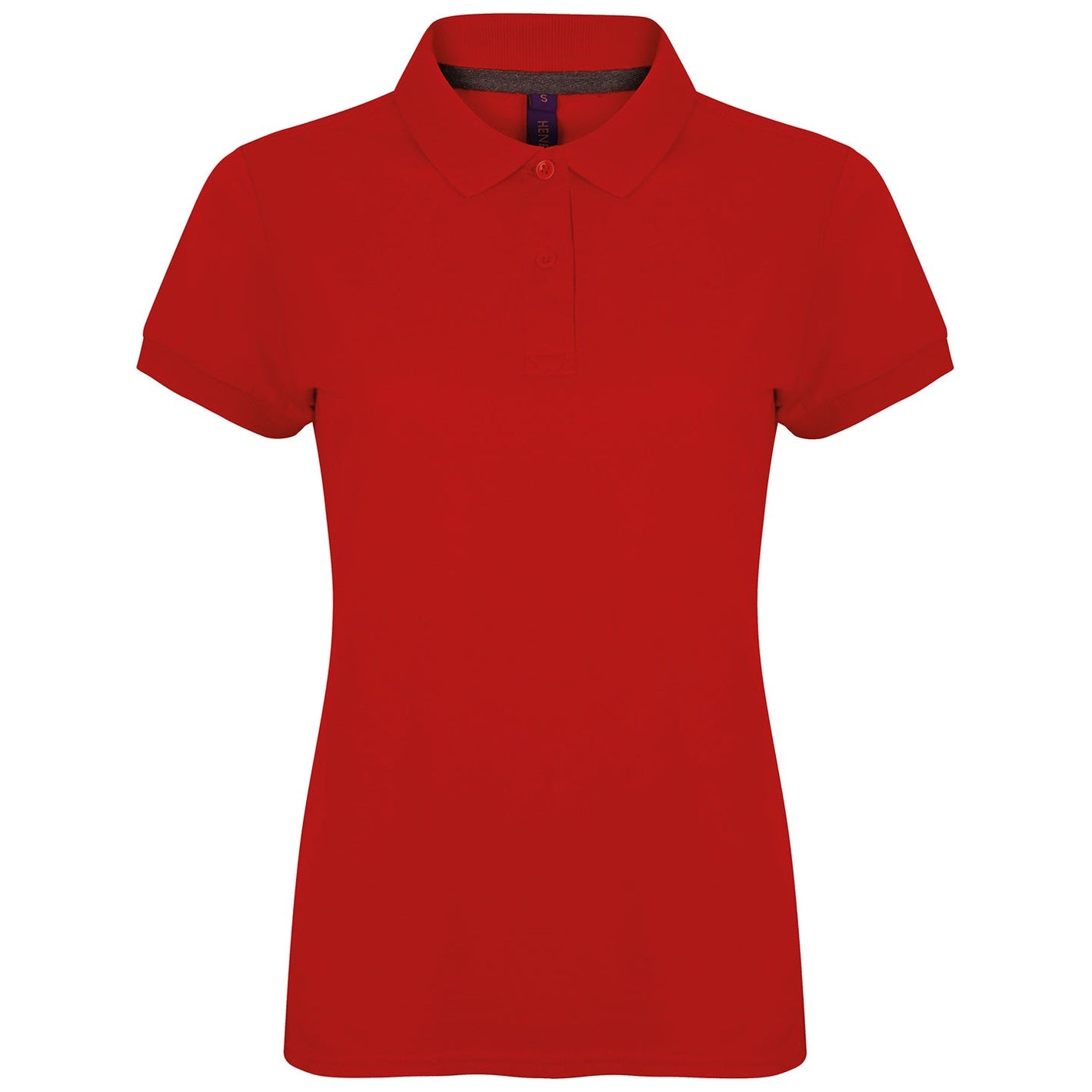 Women's micro-fine piqué polo shirt