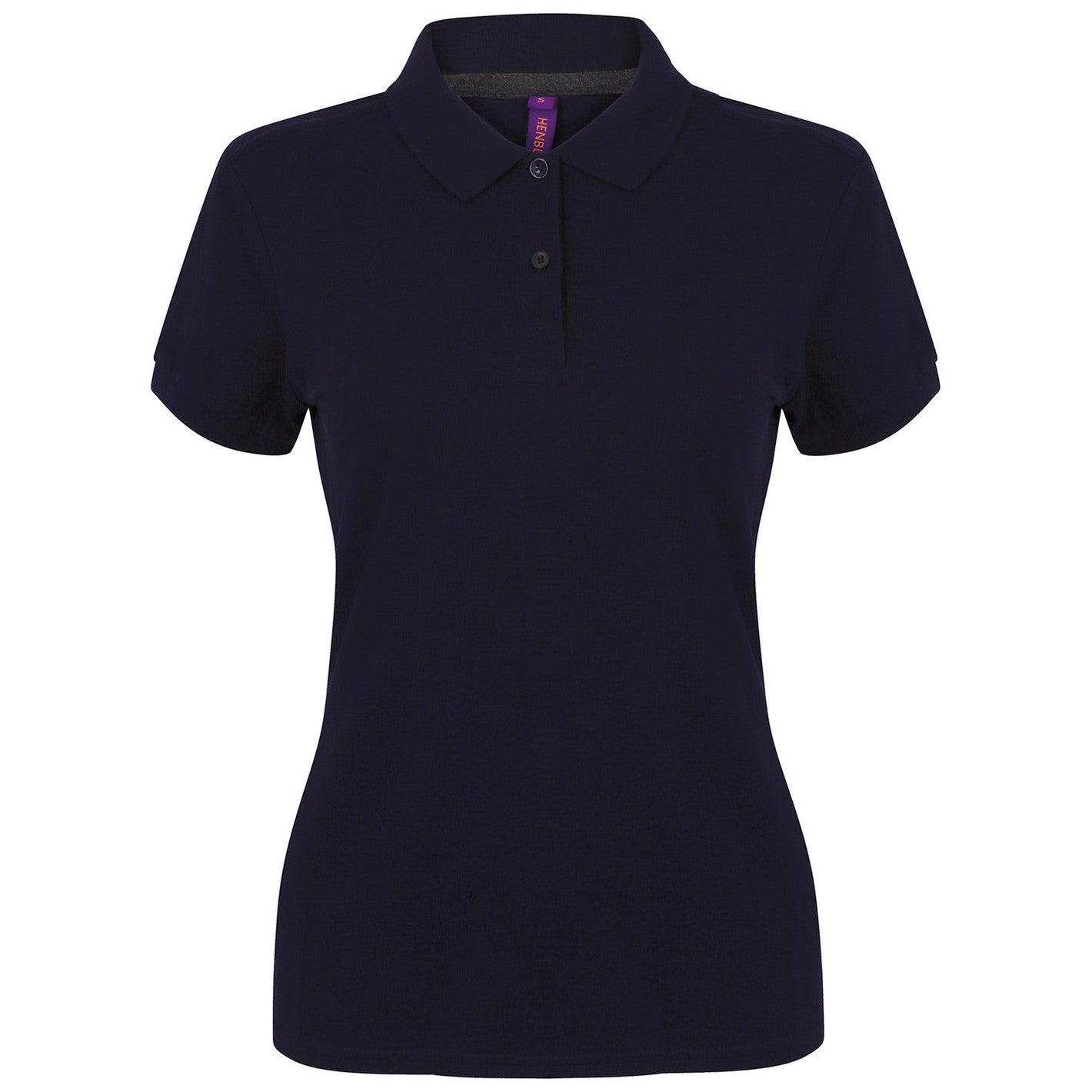 Women's micro-fine piqué polo shirt