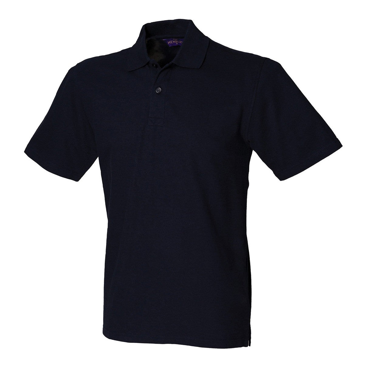 Stretch piqué polo shirt