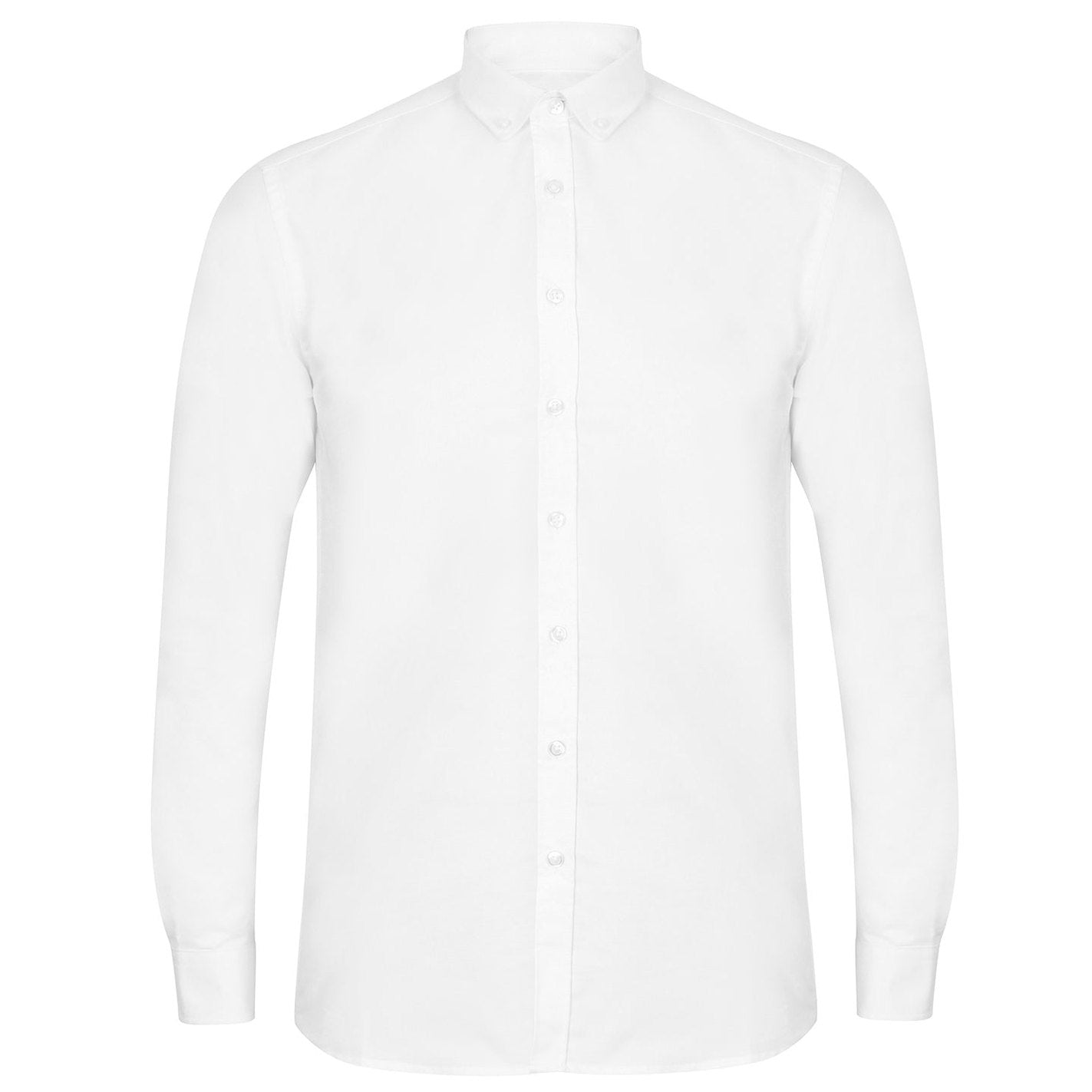 Modern long sleeve Oxford shirt