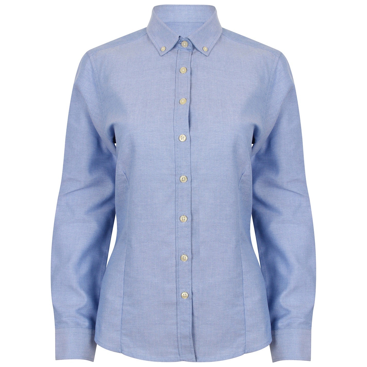 Women's modern long sleeve Oxford shirt