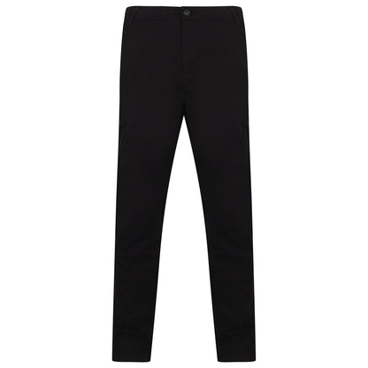 Stretch chinos with flex waistband 