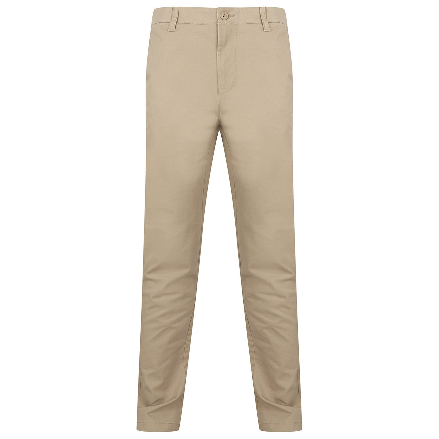 Stretch chinos with flex waistband 