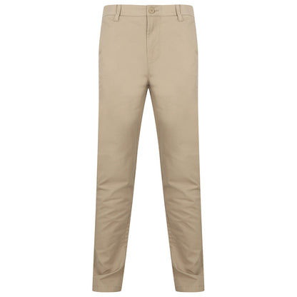 Stretch chinos with flex waistband 