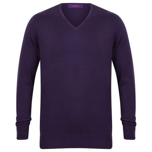 12 gauge v-neck jumper