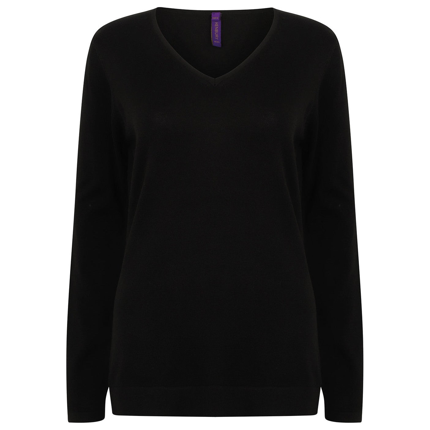 Women's 12 gauge v-neck jumper