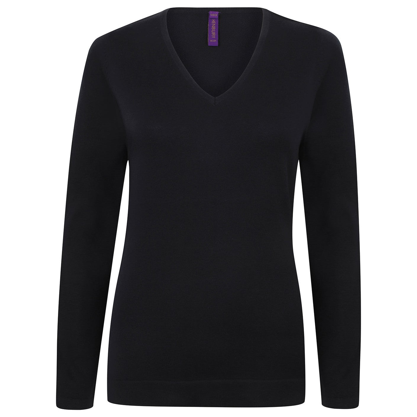 Women's 12 gauge v-neck jumper