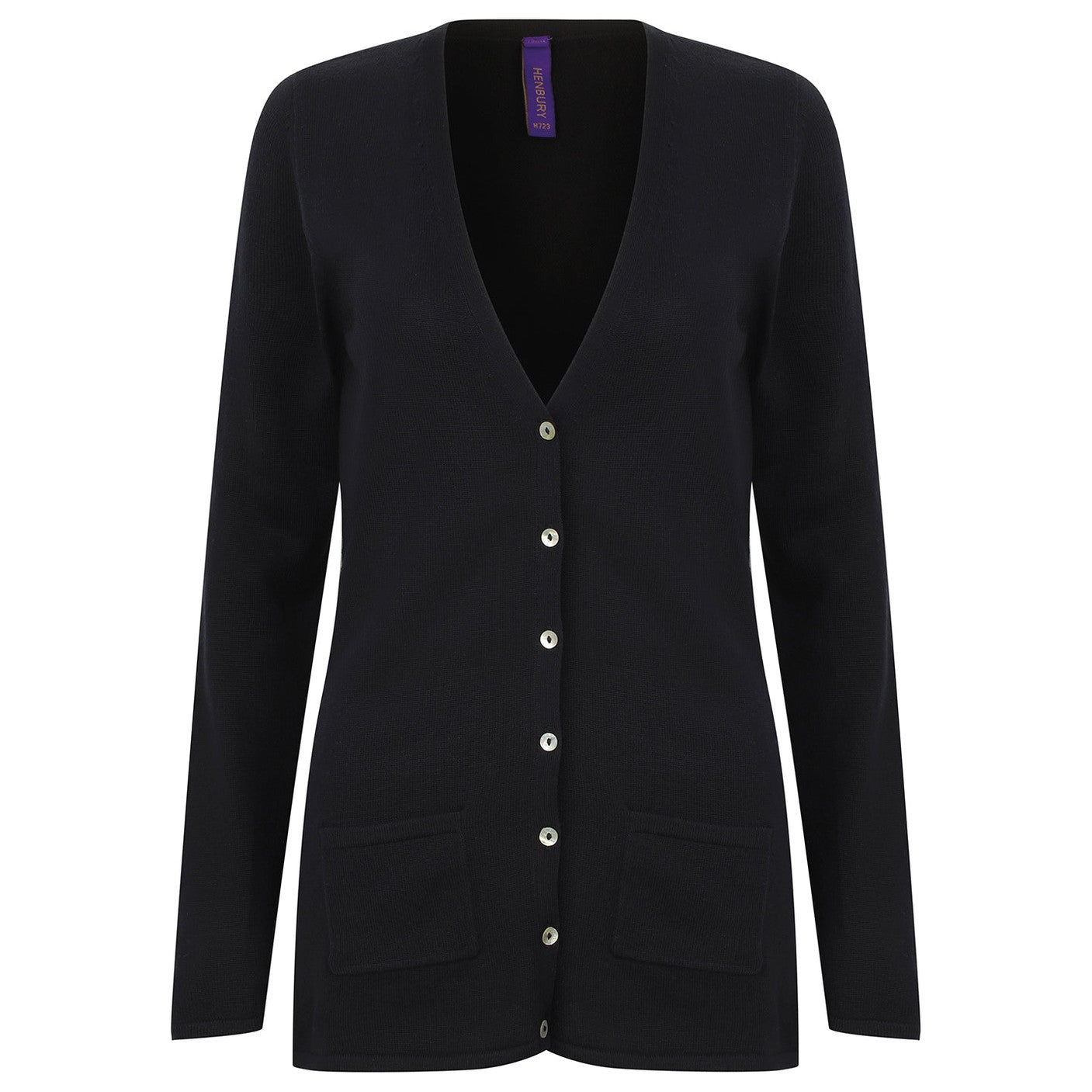Women's v-button cardigan