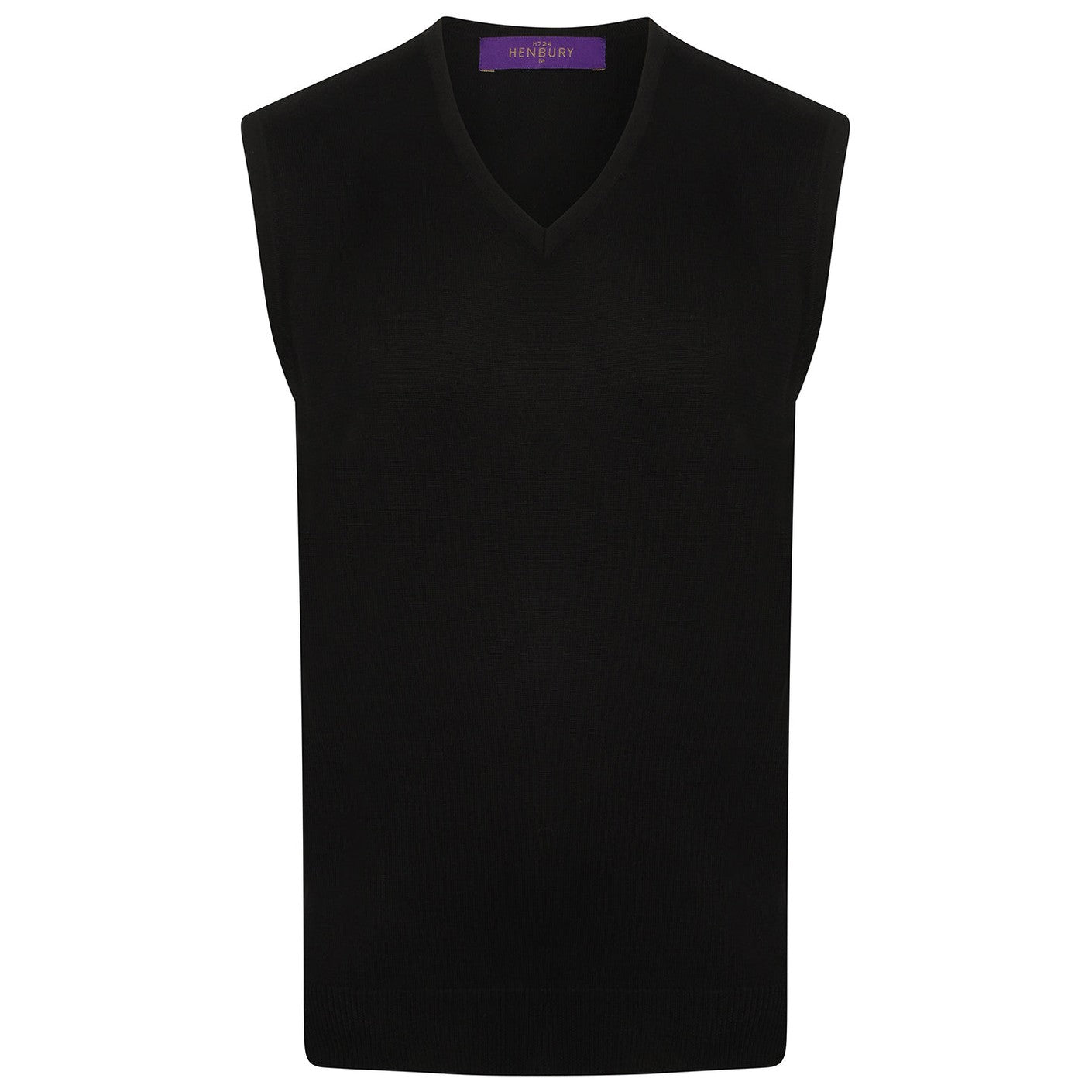 Sleeveless v-neck jumper