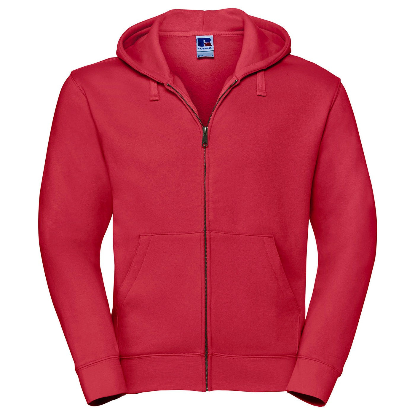 Authentic zipped hooded sweat