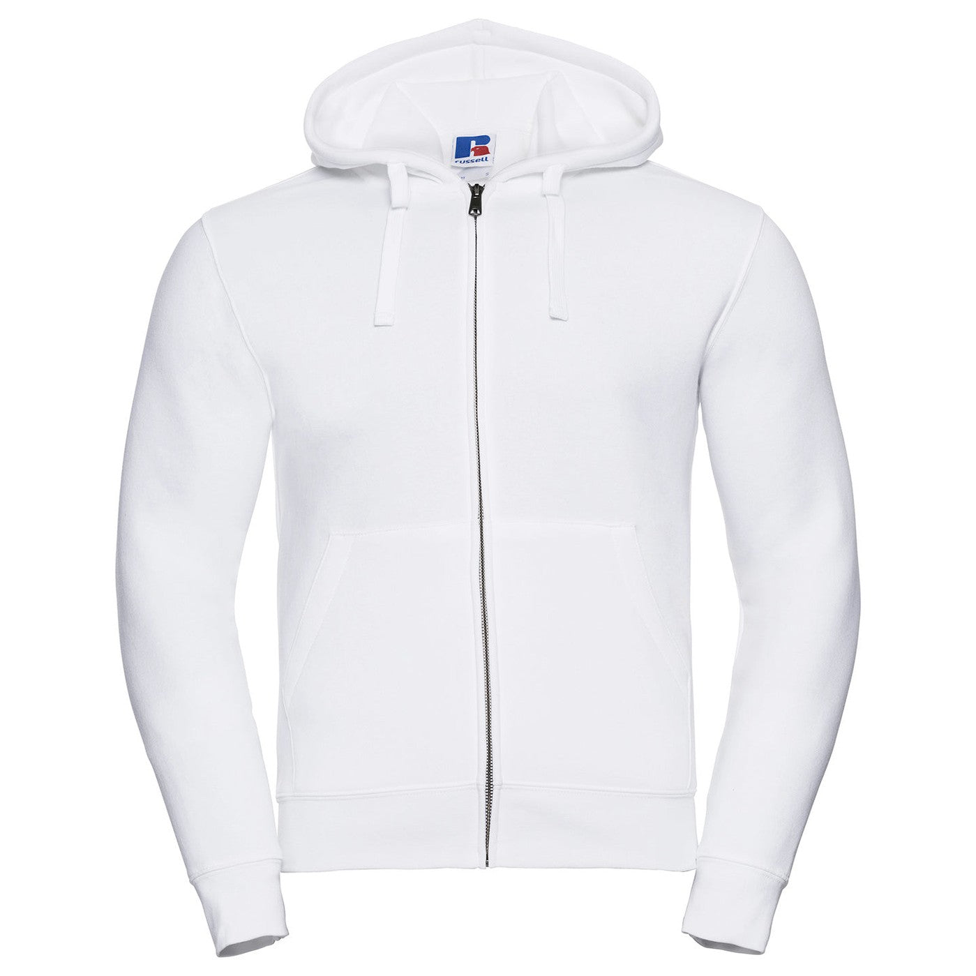 Authentic zipped hooded sweat