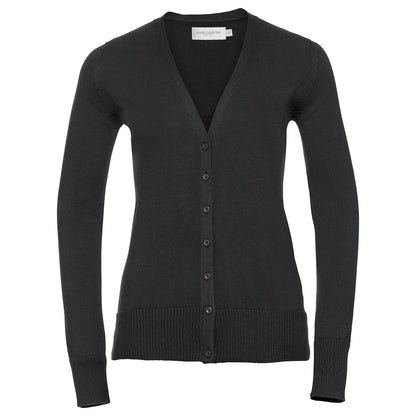 Women's v-neck knitted cardigan
