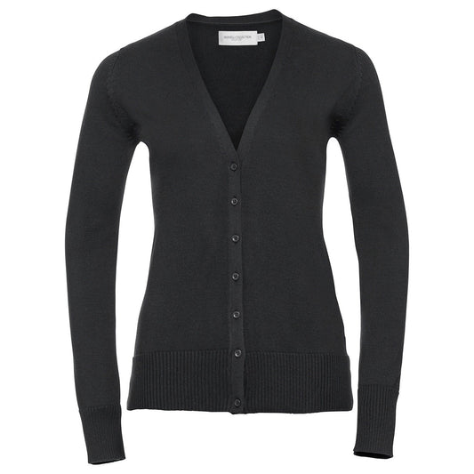 Women's v-neck knitted cardigan