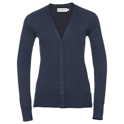 Women's v-neck knitted cardigan