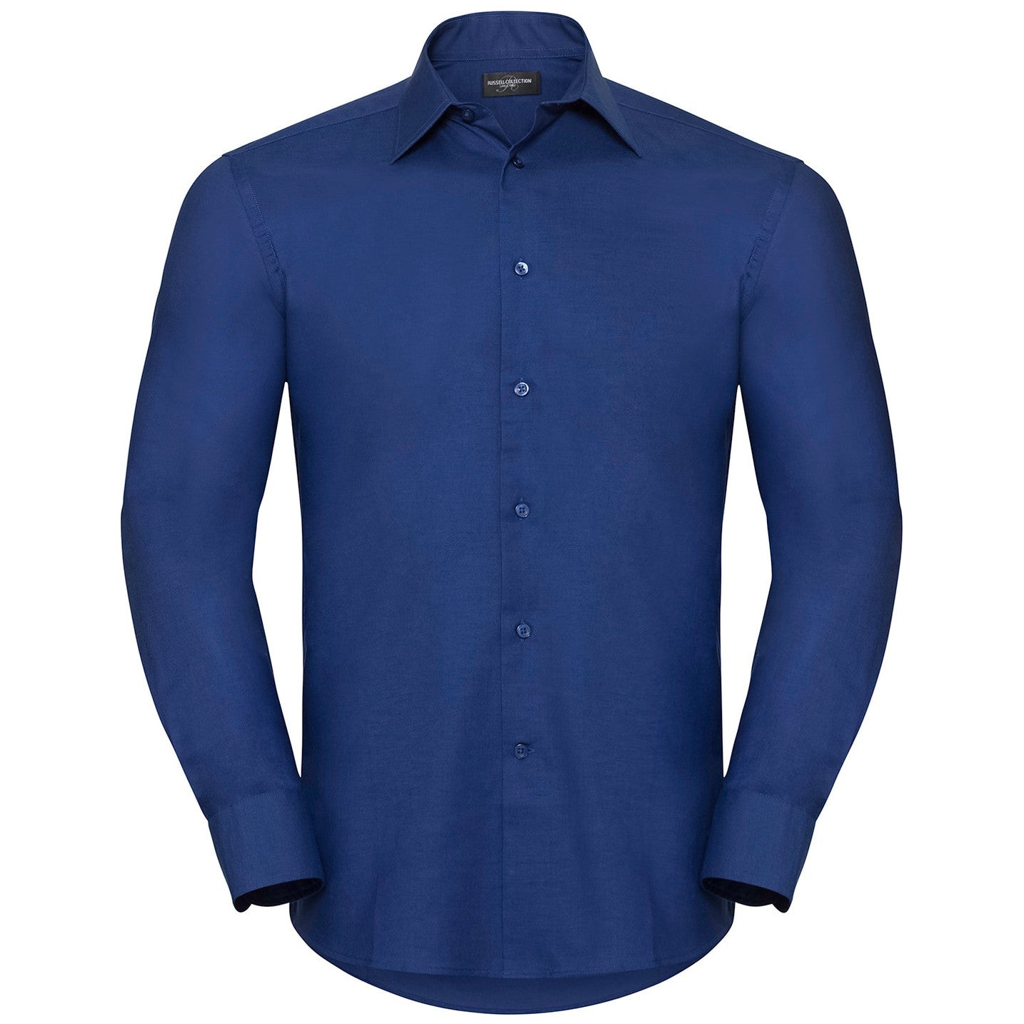 Long sleeve easycare tailored Oxford shirt