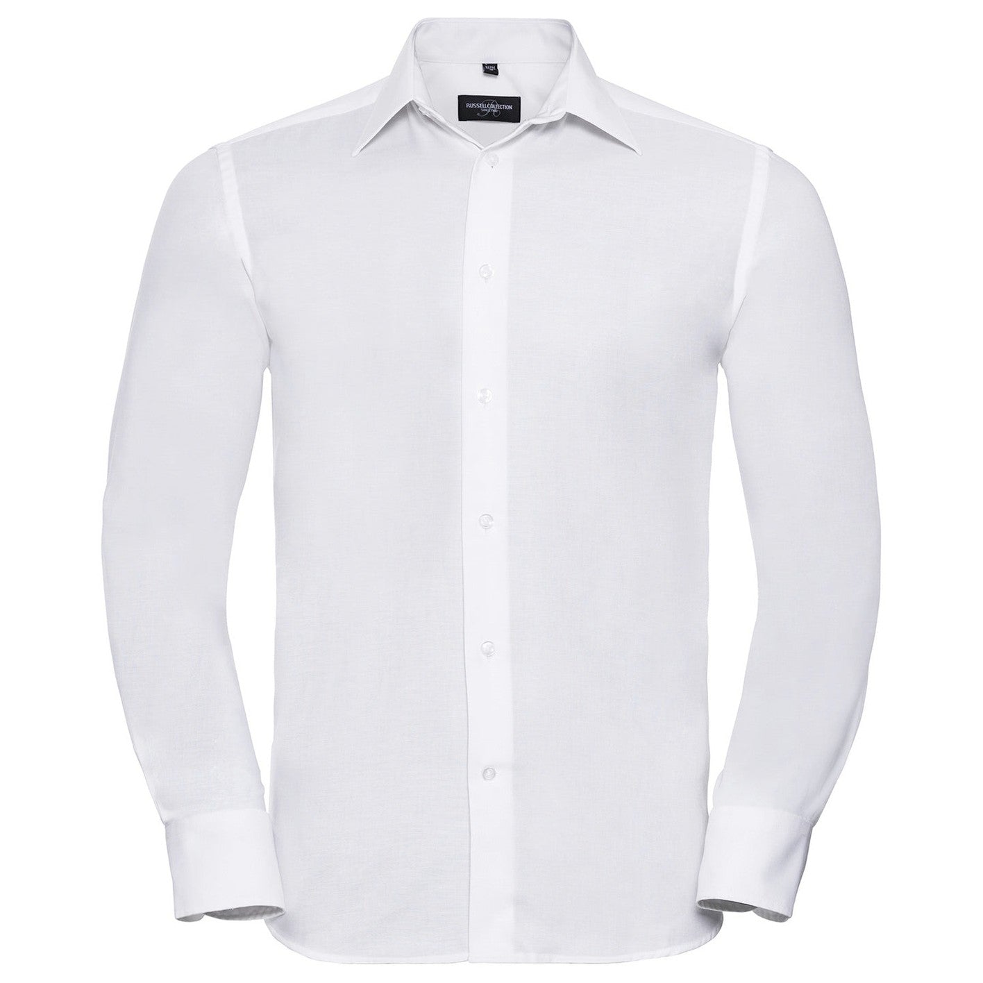 Long sleeve easycare tailored Oxford shirt