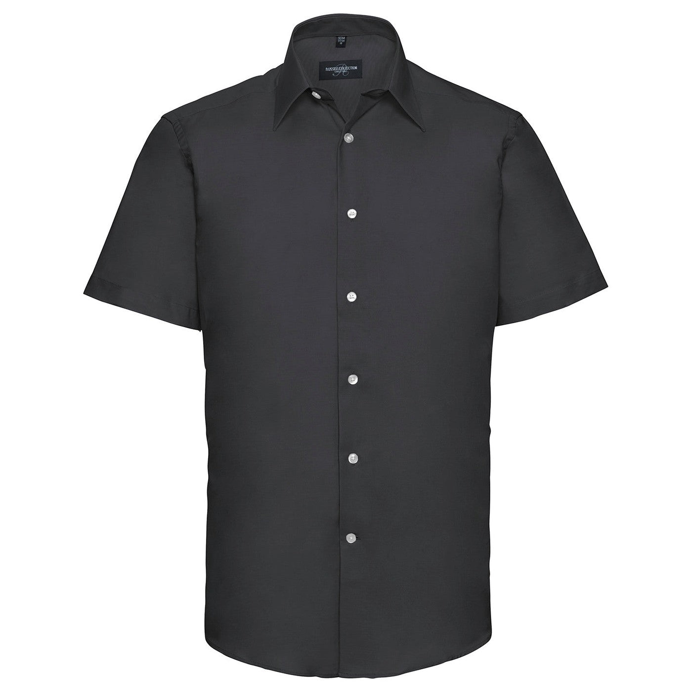 Short sleeve easycare tailored Oxford shirt