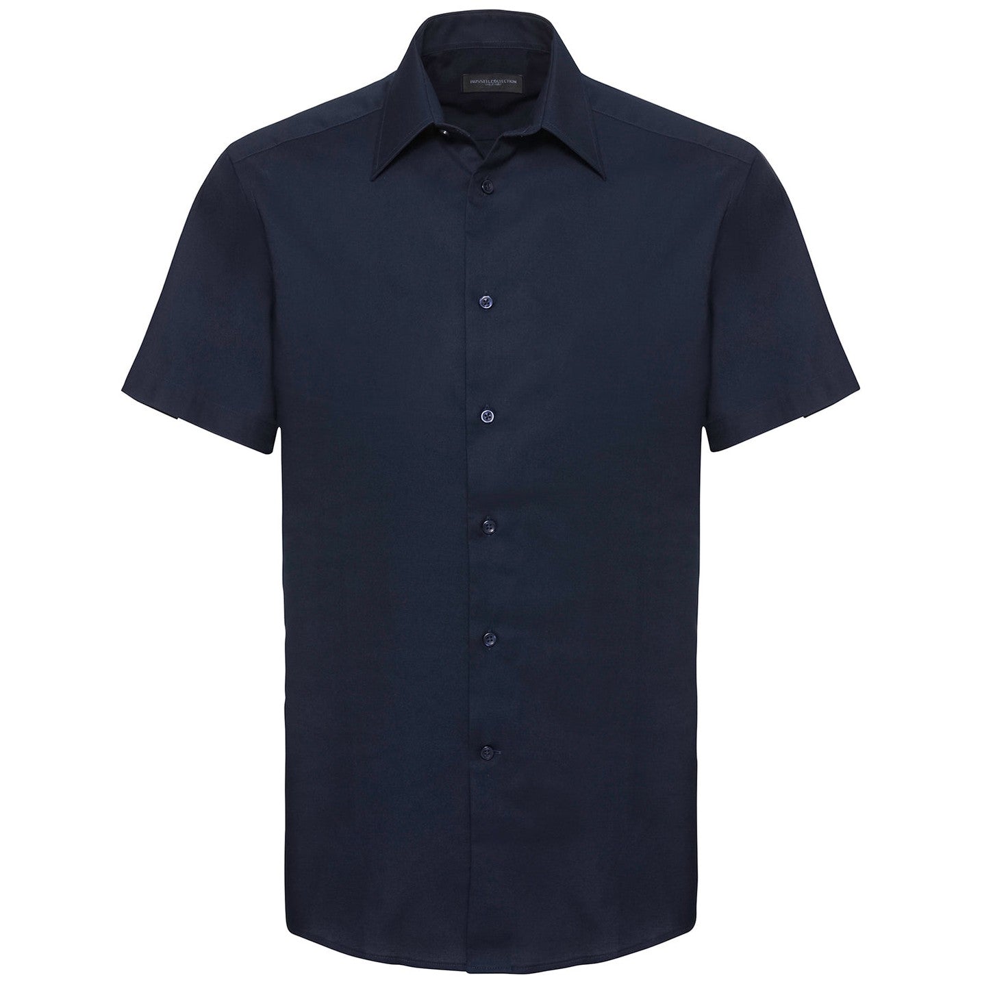 Short sleeve easycare tailored Oxford shirt