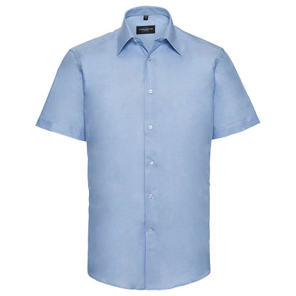 Short sleeve easycare tailored Oxford shirt