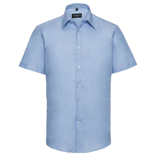 Short sleeve easycare tailored Oxford shirt