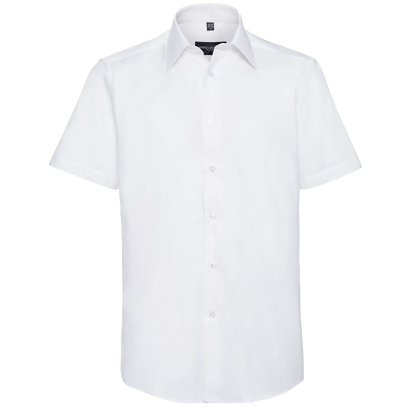 Short sleeve easycare tailored Oxford shirt
