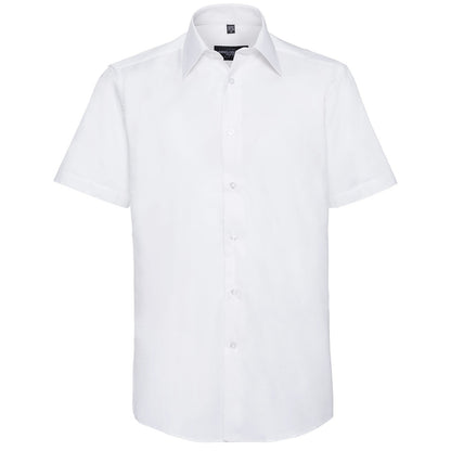 Short sleeve easycare tailored Oxford shirt