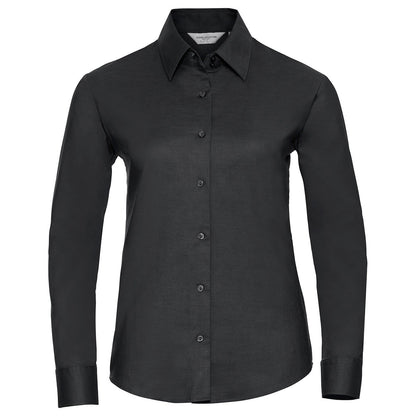 Women's long sleeve easycare Oxford shirt