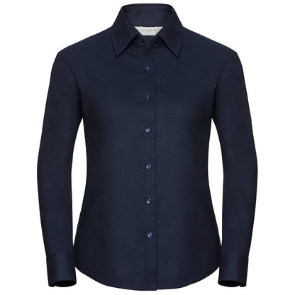 Women's long sleeve easycare Oxford shirt