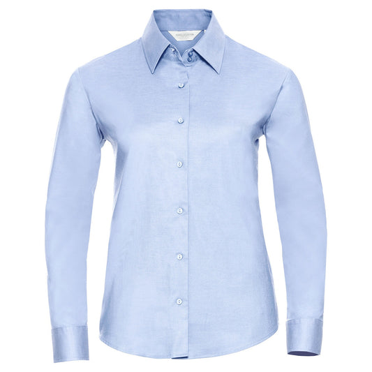 Women's long sleeve easycare Oxford shirt