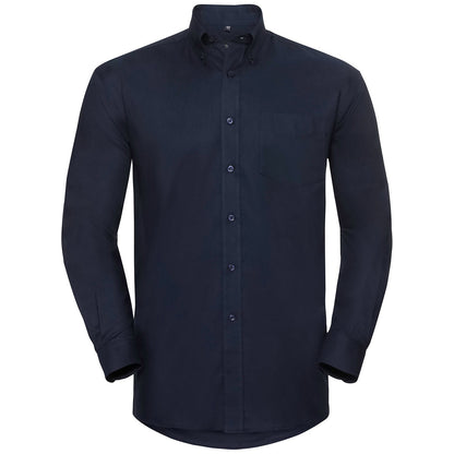 Long sleeve easycare Oxford shirt