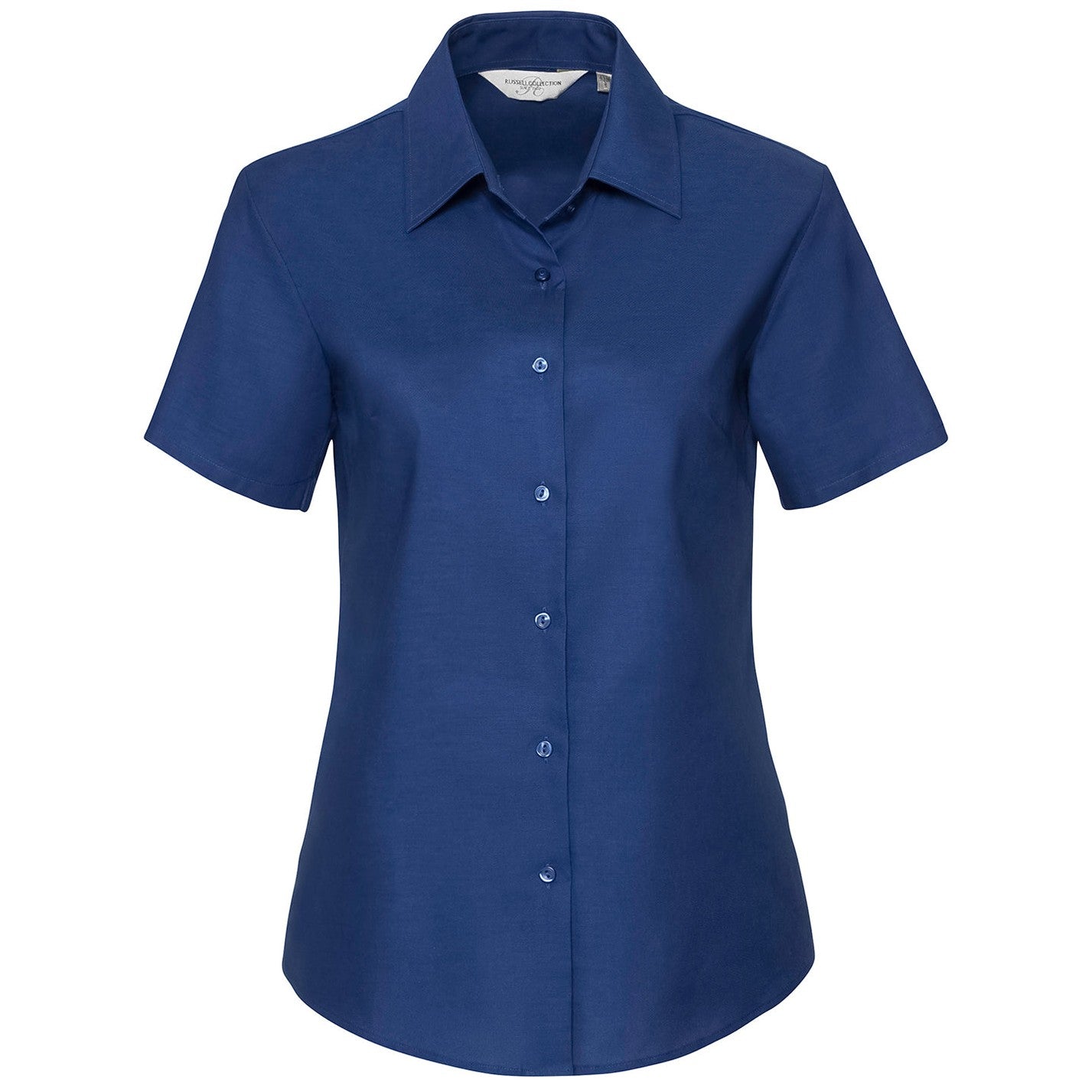 Women's short sleeve Oxford shirt