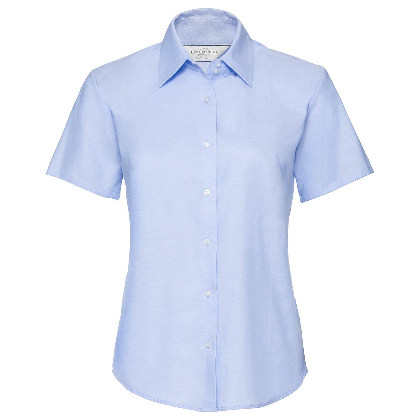 Women's short sleeve Oxford shirt