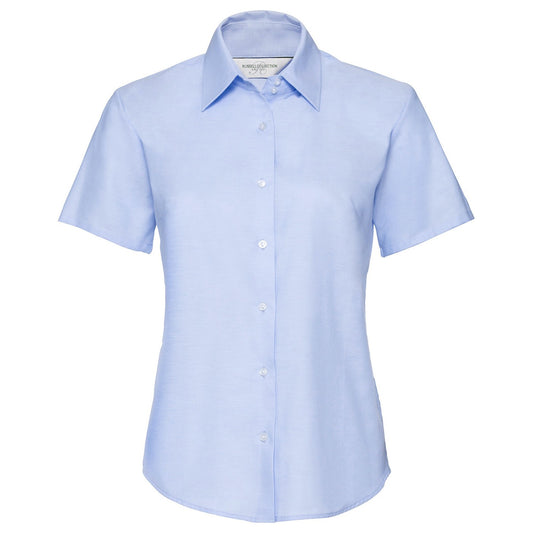 Women's short sleeve Oxford shirt
