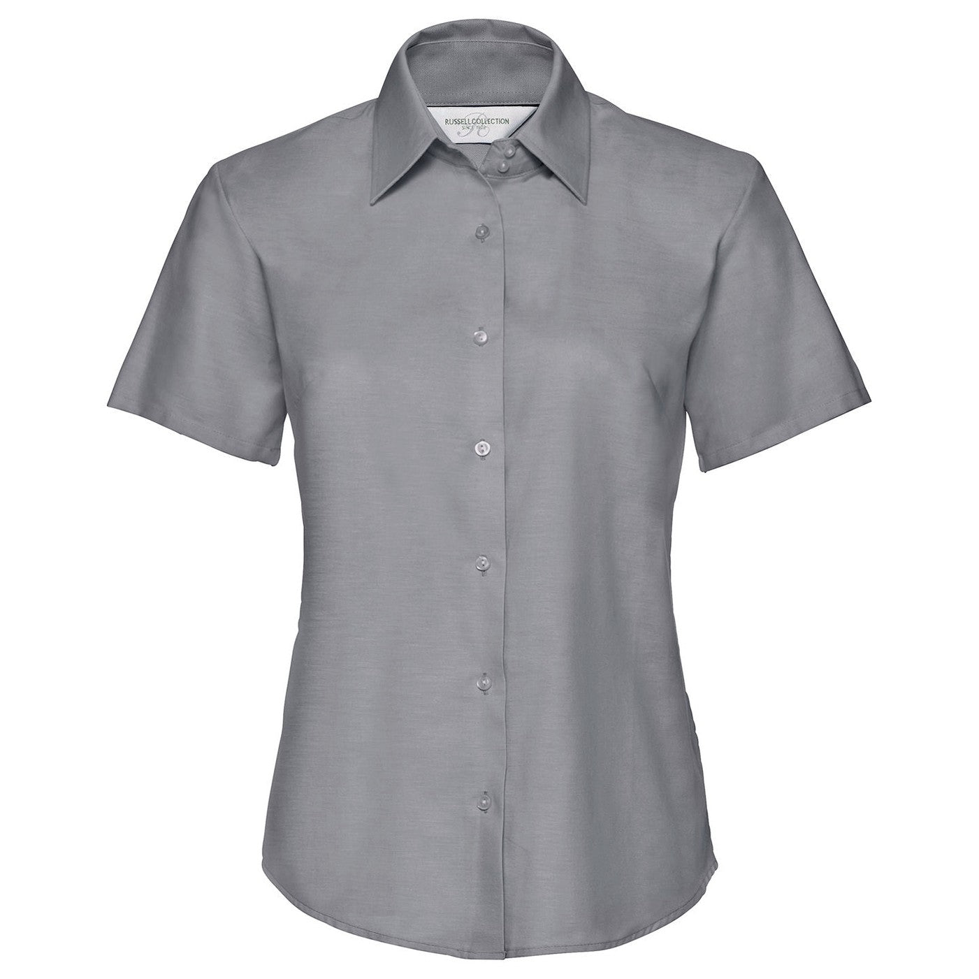 Women's short sleeve Oxford shirt