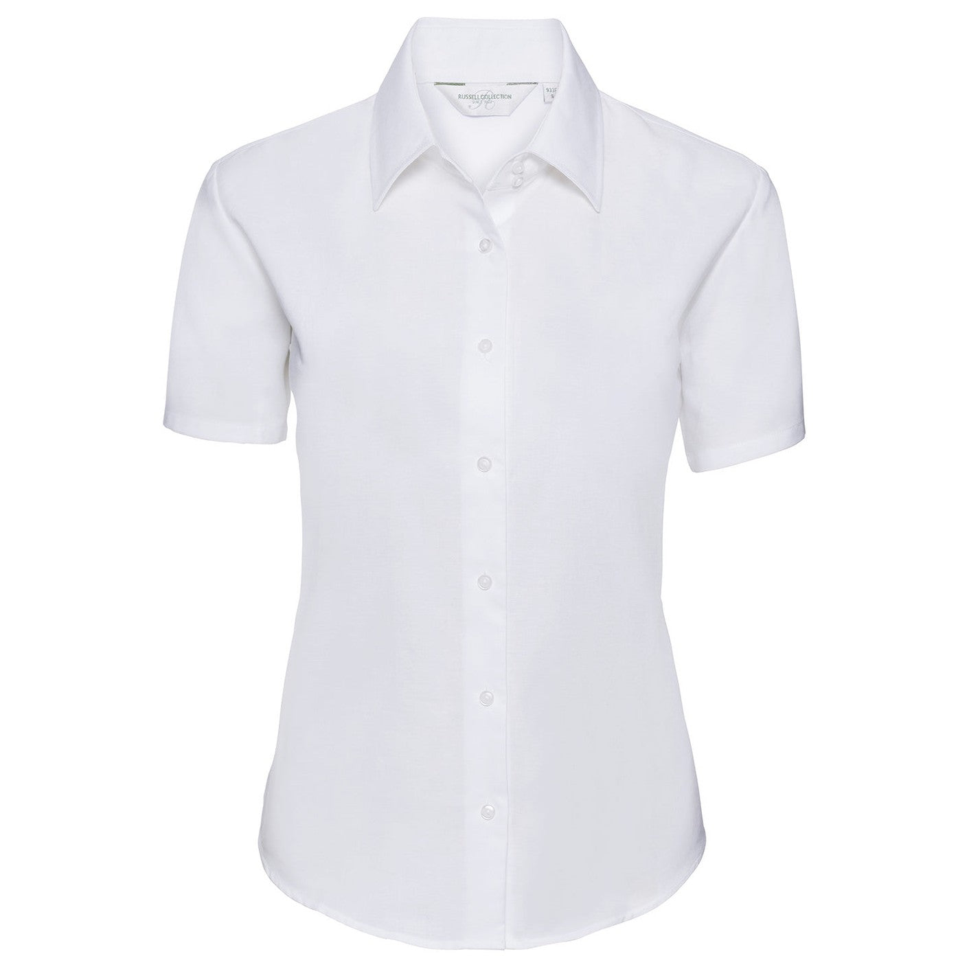 Women's short sleeve Oxford shirt