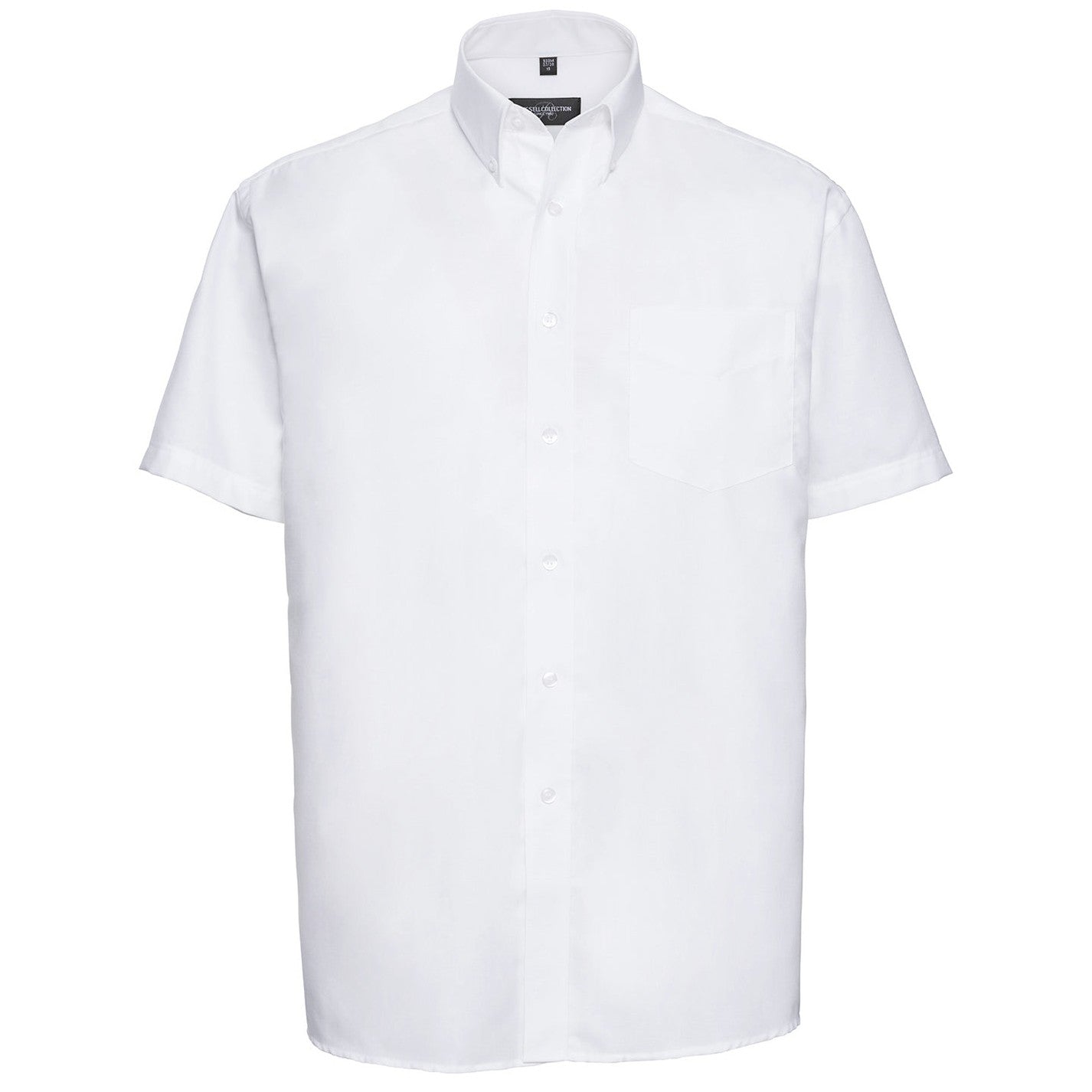 Short sleeve easycare Oxford shirt
